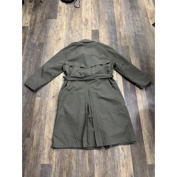 London Fog Men's Trench Coat with Belt Size 48 Long - Picture 6 of 6